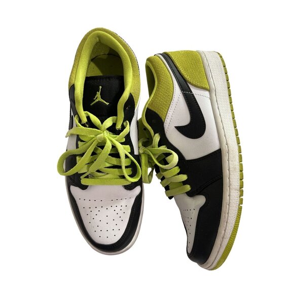 aj1 low cyber green